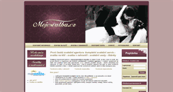 Desktop Screenshot of mojesvatba.cz